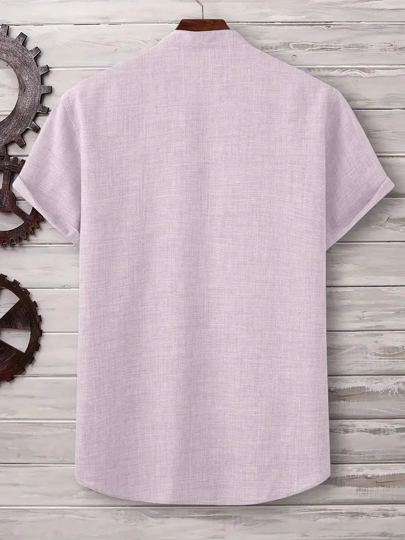 Savrani™ | Camicia a maniche corte con tasca frontale