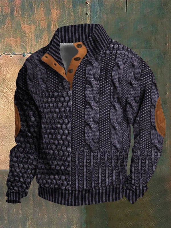 Savrani™ | Maglione vintage stampato