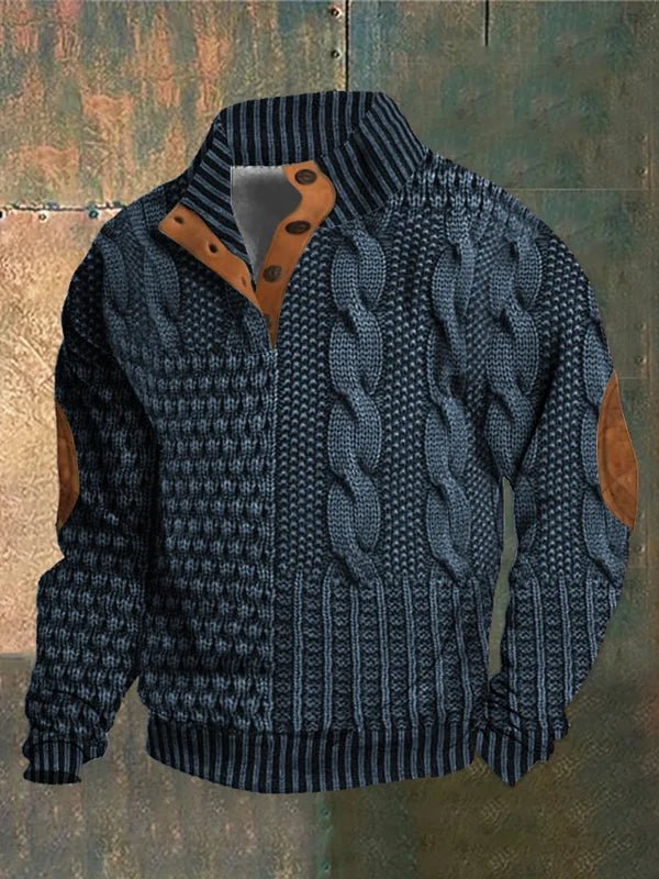 Savrani™ | Maglione vintage stampato
