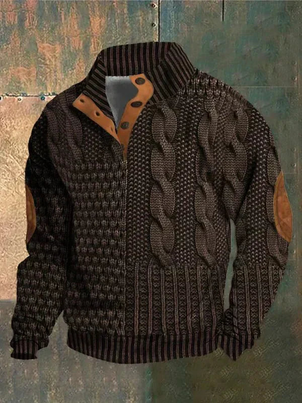 Savrani™ | Maglione vintage stampato