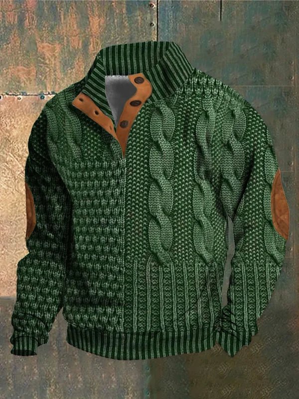 Savrani™ | Maglione vintage stampato